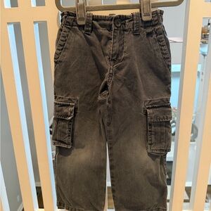 Burberry Striped Gray Pants